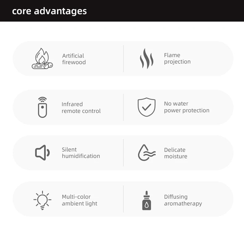 ComfyFlame Aroma Fireplace Diffuser